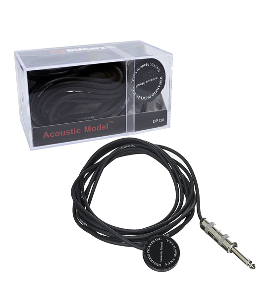 DiMarzio DP130BK Black Acoustic Model Pickup