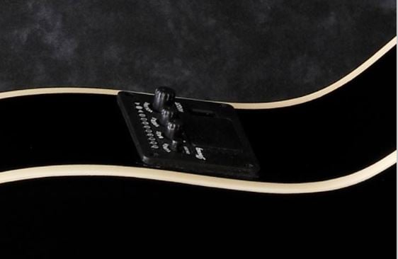 Ibanez TCY10EBK Talman Acoustic-Electric Cutaway Black No Case 7