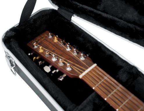 Gator Cases GC-DREAD-12 Molded Dreadnought Guitar Case (for 6 or 12 string)