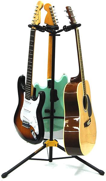 Hercules GS432B Triple Guitar Stand