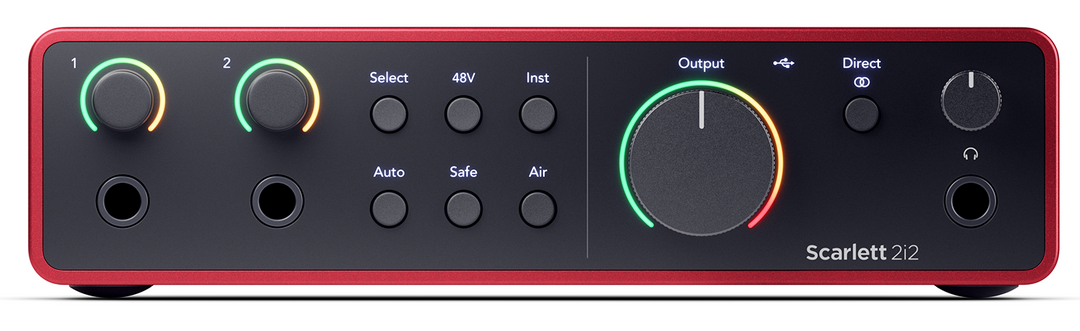 Focusrite Scarlett 2i2 Studio 4th Gen Recording Bundle