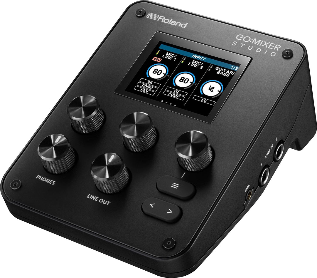 Roland GO:MIXER STUDIO Portable Audio Interface