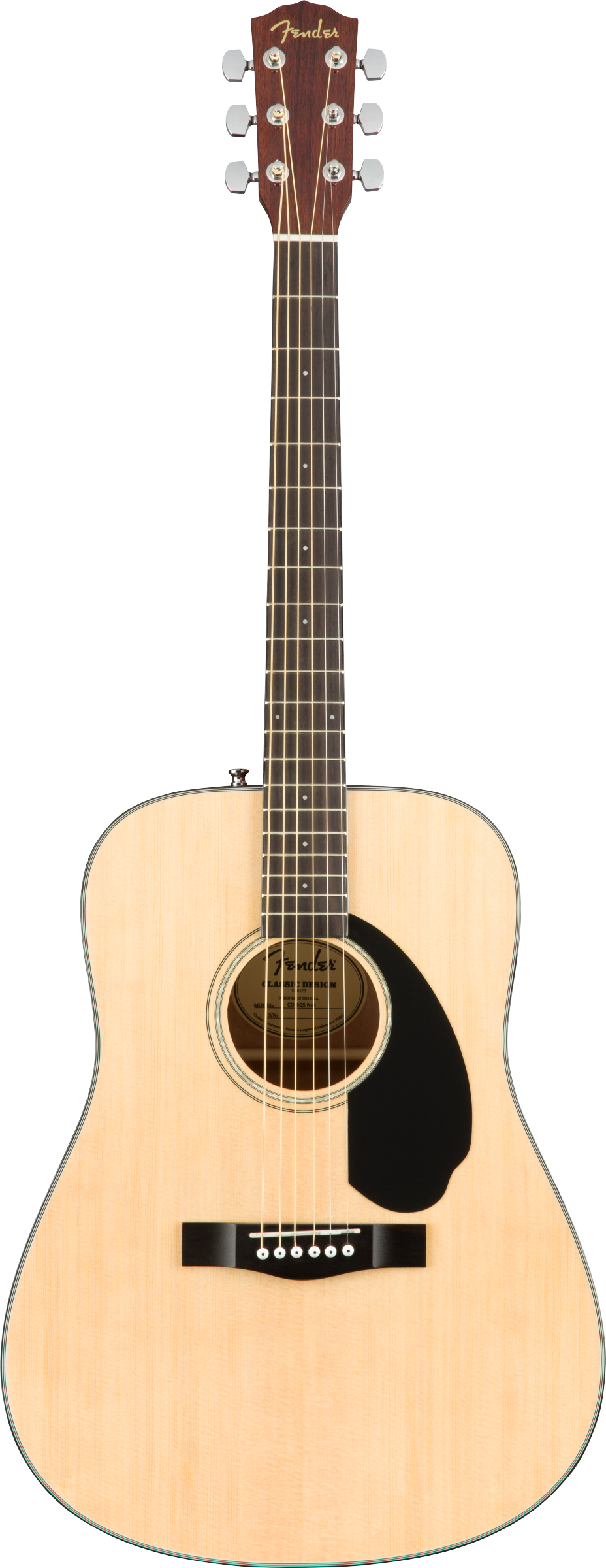 Fender CD-60S V2 Acoustic Dreadnought Pack Natural 3