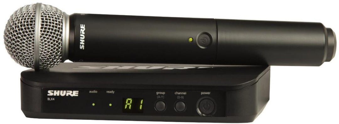 Shure BLX24/SM58 Handheld Wireless Microphone System