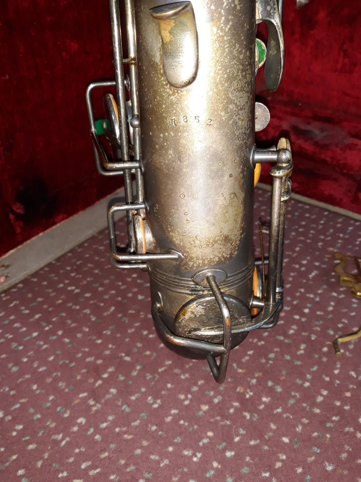 Used Dorn & Kirschner Bb Nickle-Plate Tenor Saxophone - With Original Case