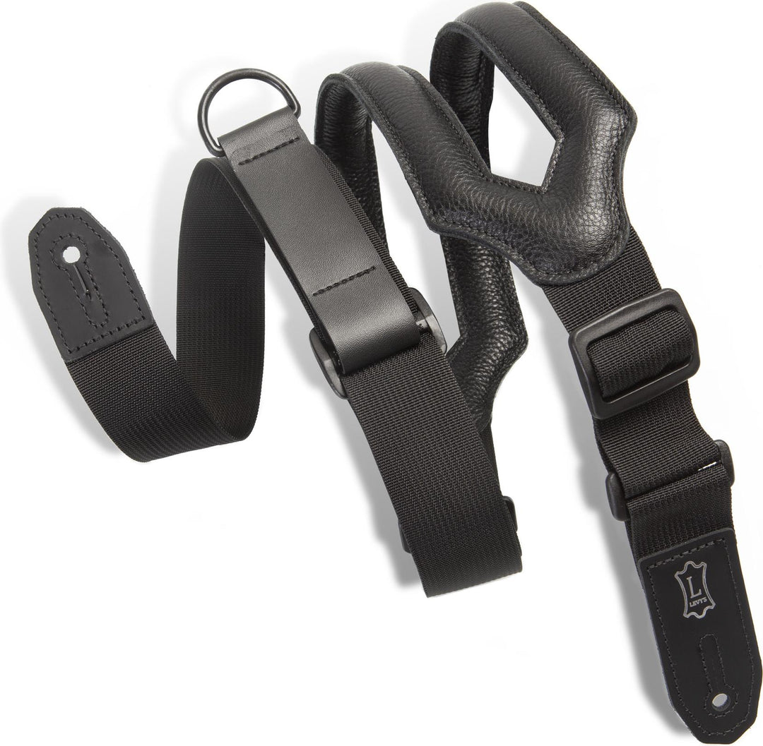 Levys MRHSS-BLK 3\" Wide Ripchord Guitar Strap