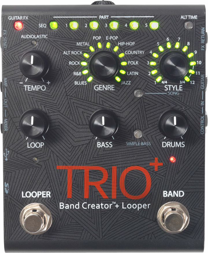 Digitech TRIOplus Band Creator Looper Pedal