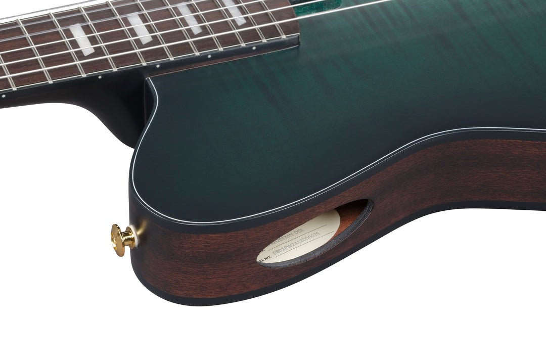 Ibanez FRH20FMNDGL Acoustic Electric Guitar - Dark Emerald Burst Low Gloss