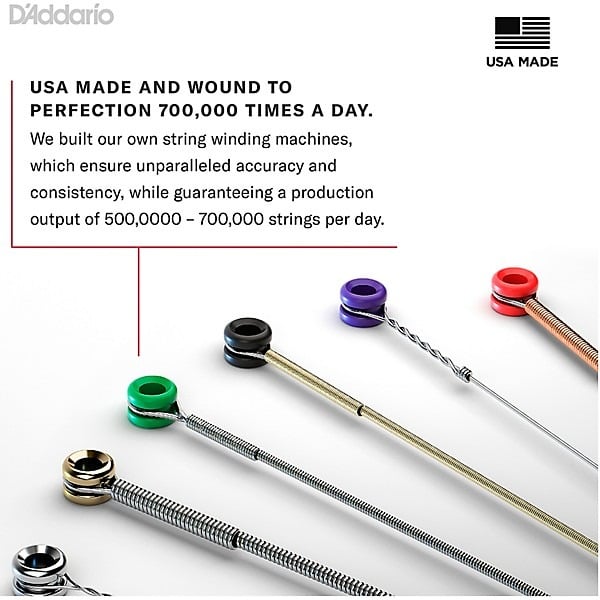 D'Addario EJ11 80/20 Bronze 12-53 Acoustic Guitar Strings - Light