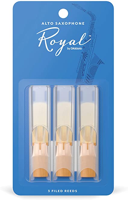 Rico RJB0325 Royal #2.5 Alto Saxophone Reeds (3-Pack)