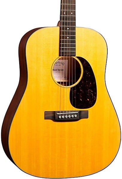 Martin Road Series D-10E Retro Acousic Electric Guitar - Natural