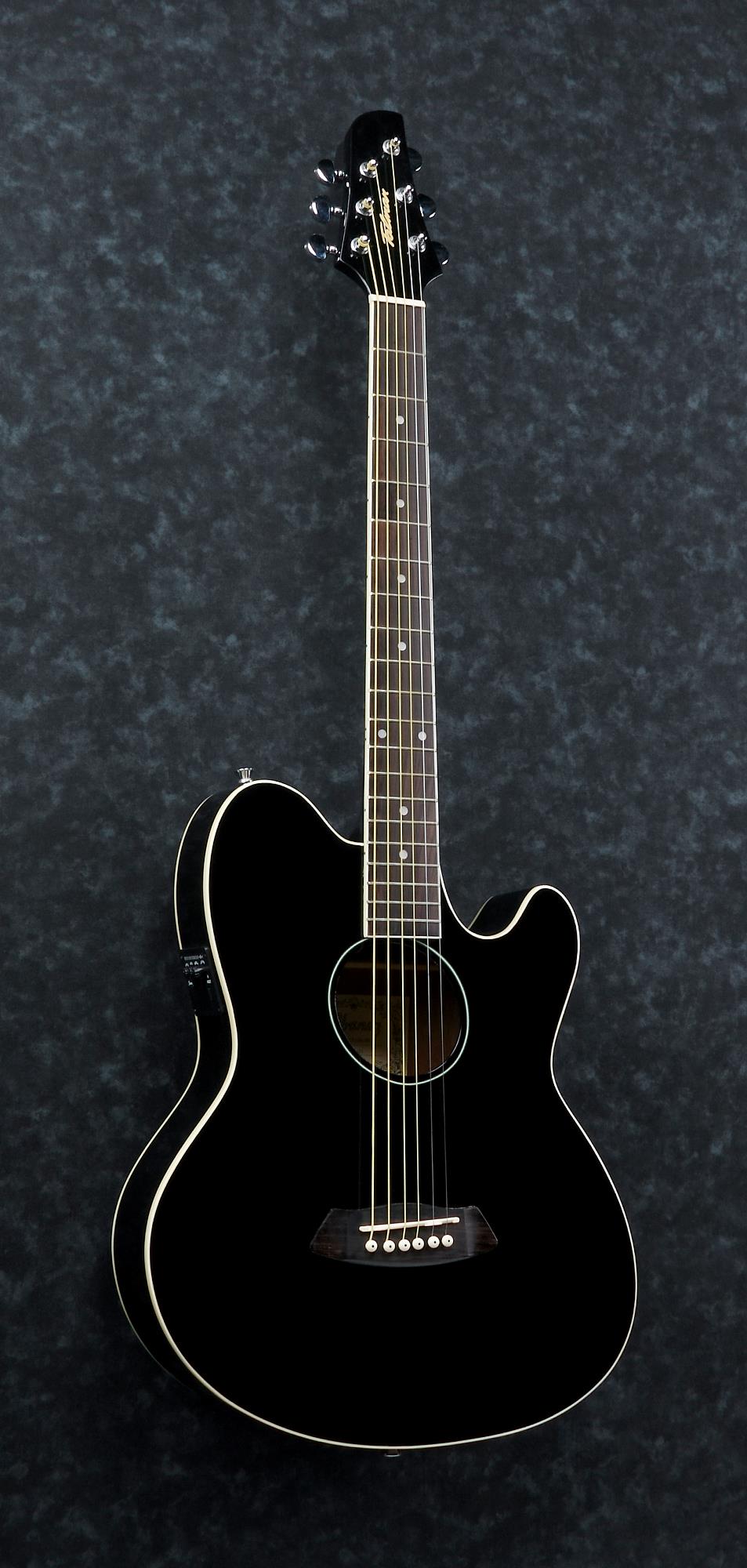 Ibanez TCY10EBK Talman Acoustic-Electric Cutaway Black No Case