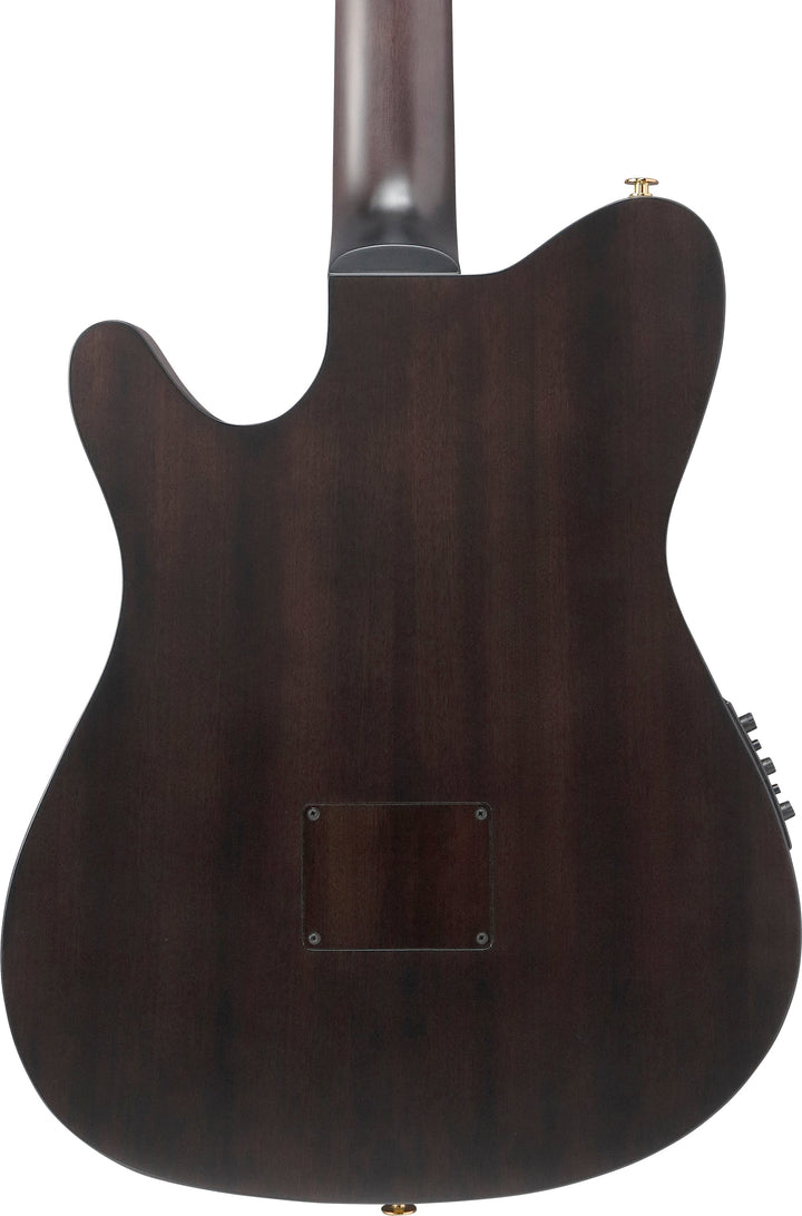 Ibanez FRH20FMNDGL Acoustic Electric Guitar - Dark Emerald Burst Low Gloss 7
