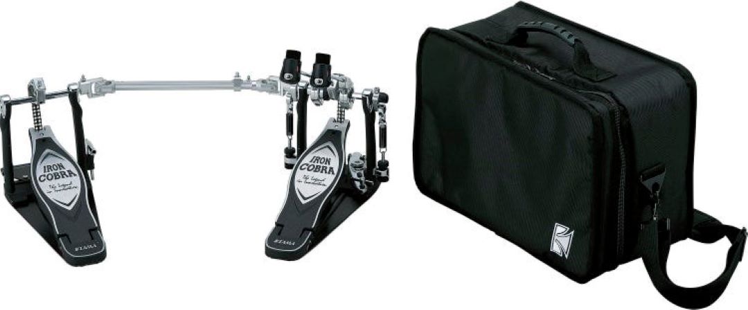 Tama 'Limited Edition' Iron Cobra 900 Power Glide Double Pedal With Mirror Rod System - Bundle Pack