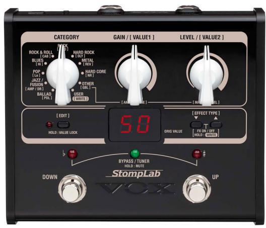 Vox Stomplab IG Modeling Guitar Effects Processor