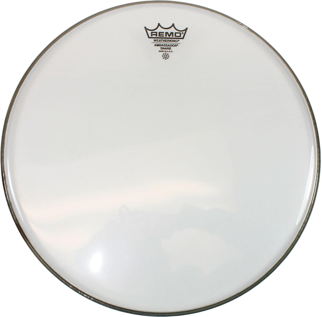 Remo SA011400 14-Inch Ambassador Snare-Side Head Uncoated Hazy