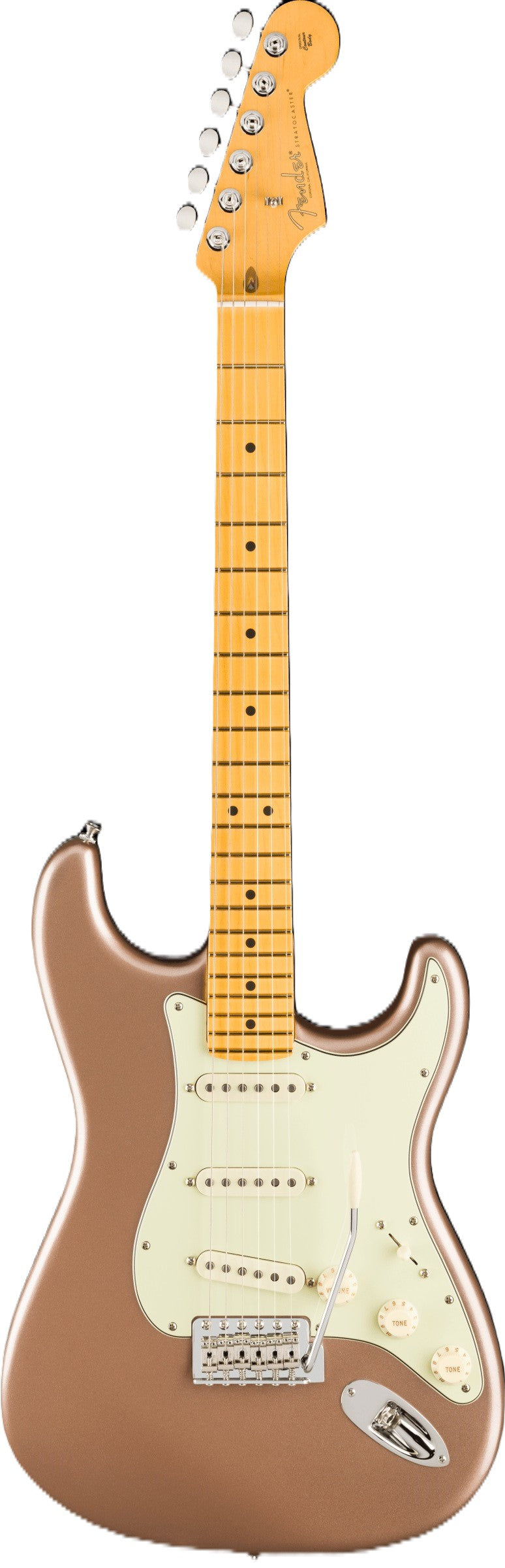 Fender American Professional Classic Stratocaster Electric Guitar - Faded Firemist Gold