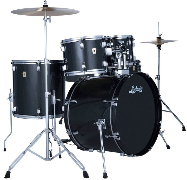 Ludwig Accent Fuse 5 Piece Drum Set - Moon Dust