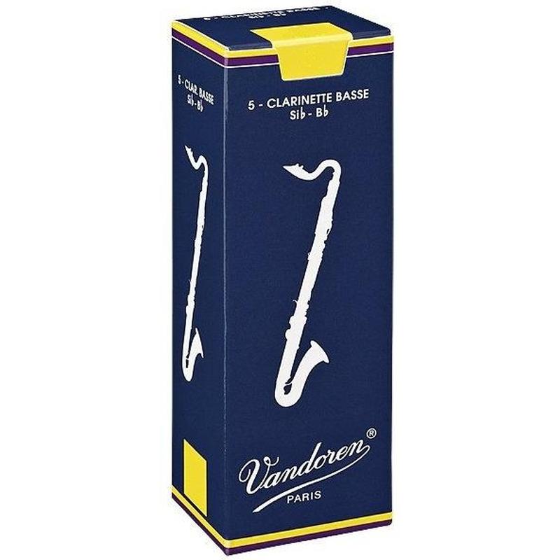 Vandoren CR123 Bass Clarinet Reeds 3.0 (5 Box)