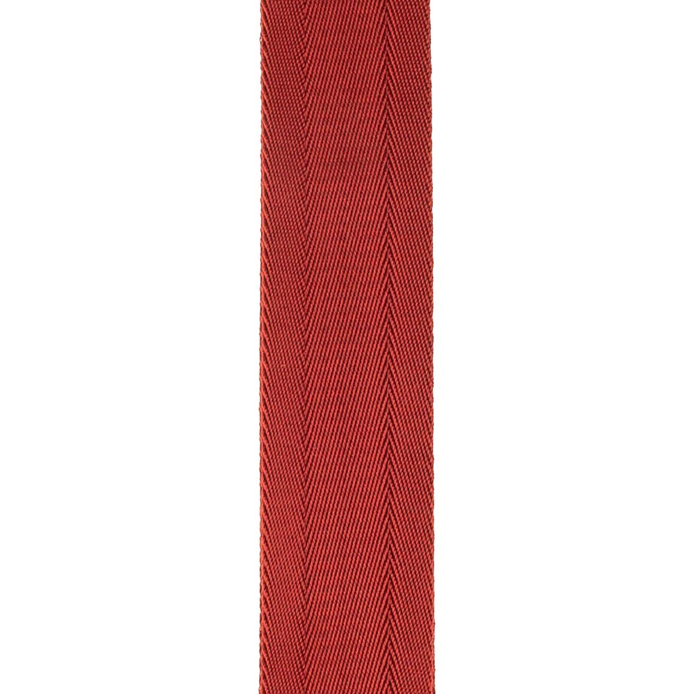 D'addario 50MM Guitar Strap With Auto Lock (Blood Red) - 50BAL11