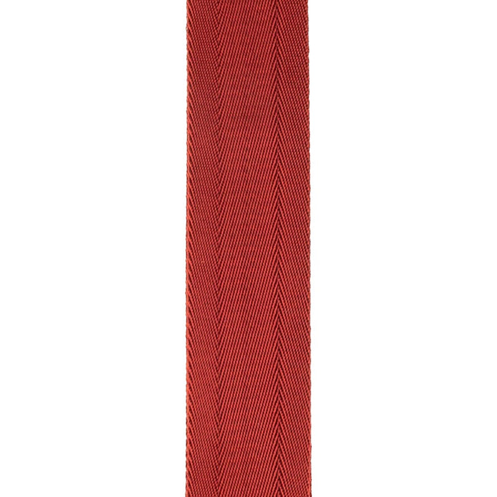 D'addario 50MM Guitar Strap With Auto Lock (Blood Red) - 50BAL11