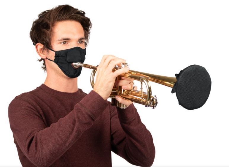 Gator GBELLCVR0203BK Wind Instrument Double-Layer Cover for Bell Sizes 2 to 3-Inches Black