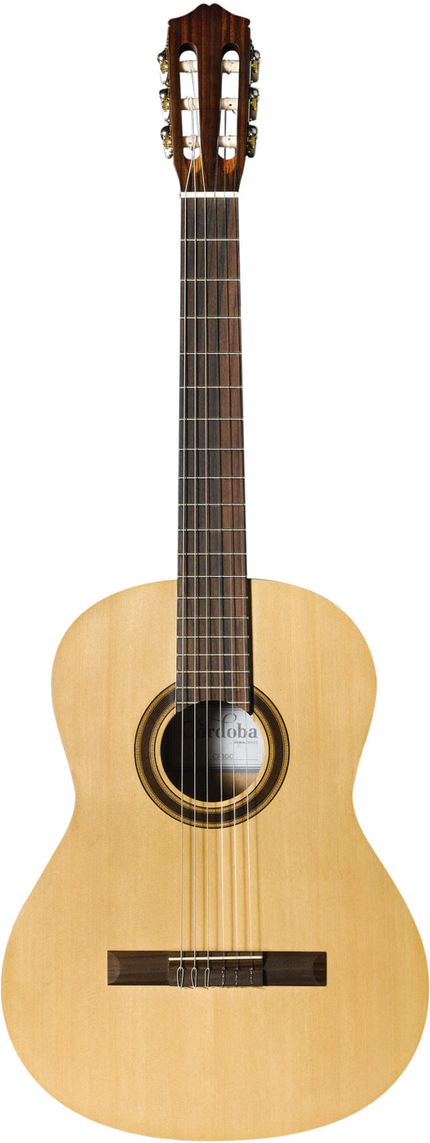 Cordoba CP100 Classical Guitar Package with Gig Bag, Tuner and Picks