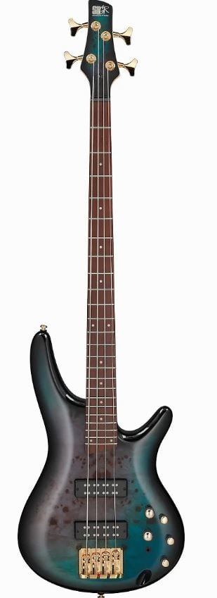 Ibanez SR400EPBDXTSU Electric Bass (Tropical Seafloor Burst) - No Case 4
