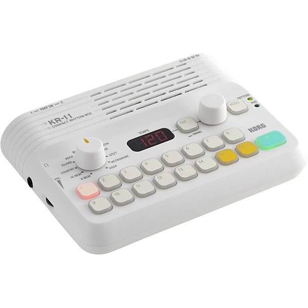 Korg KR-11 Compact Rhythm Box - White 4