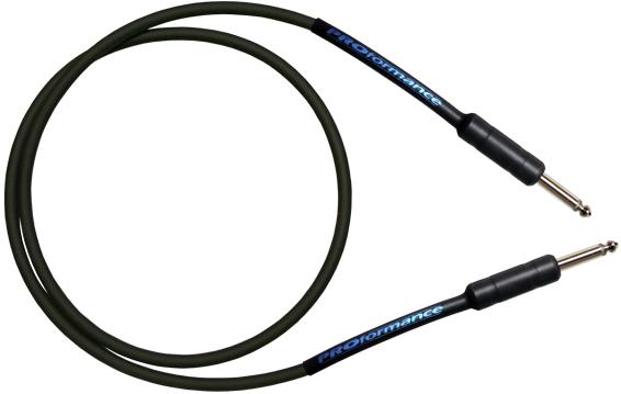 AIMM PROformance Instrument Cable - PRP-3 - Hot Shrink 1/4 to 1/4 Guitar Cable, 3 foot