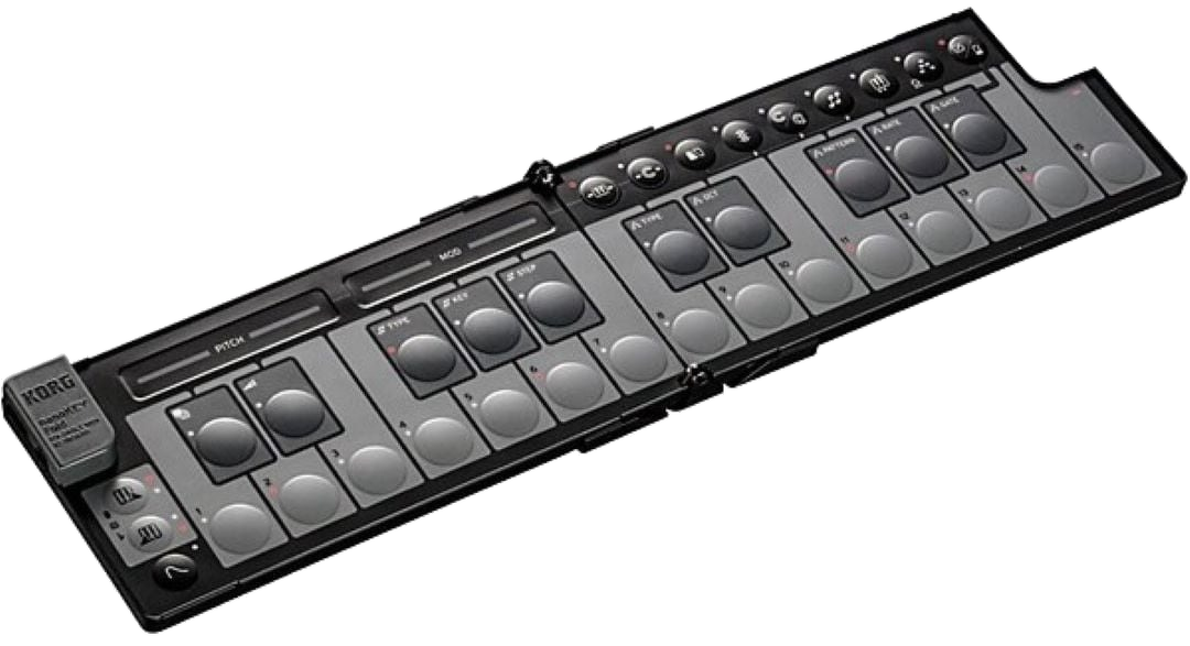 Korg nanoKEY Foldable MIDI Keyboard  - Black