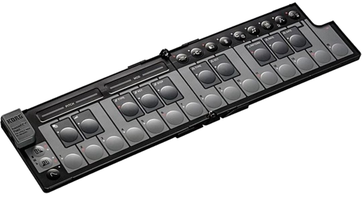 Korg nanoKEY Foldable MIDI Keyboard  - Black