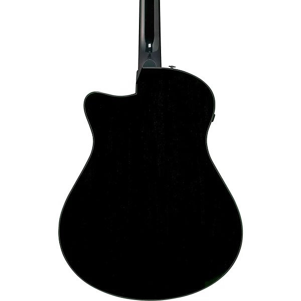 Ibanez AAM340CE Advanced Auditorium Acoustic Electric Guitar - Rustic Black 6