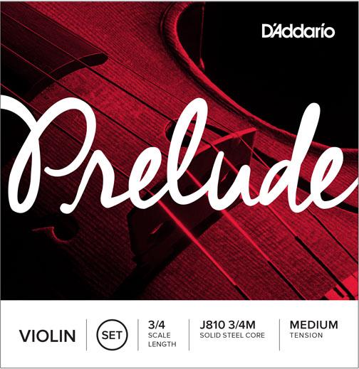 D'Addario J810 Violin 3/4 Size Set