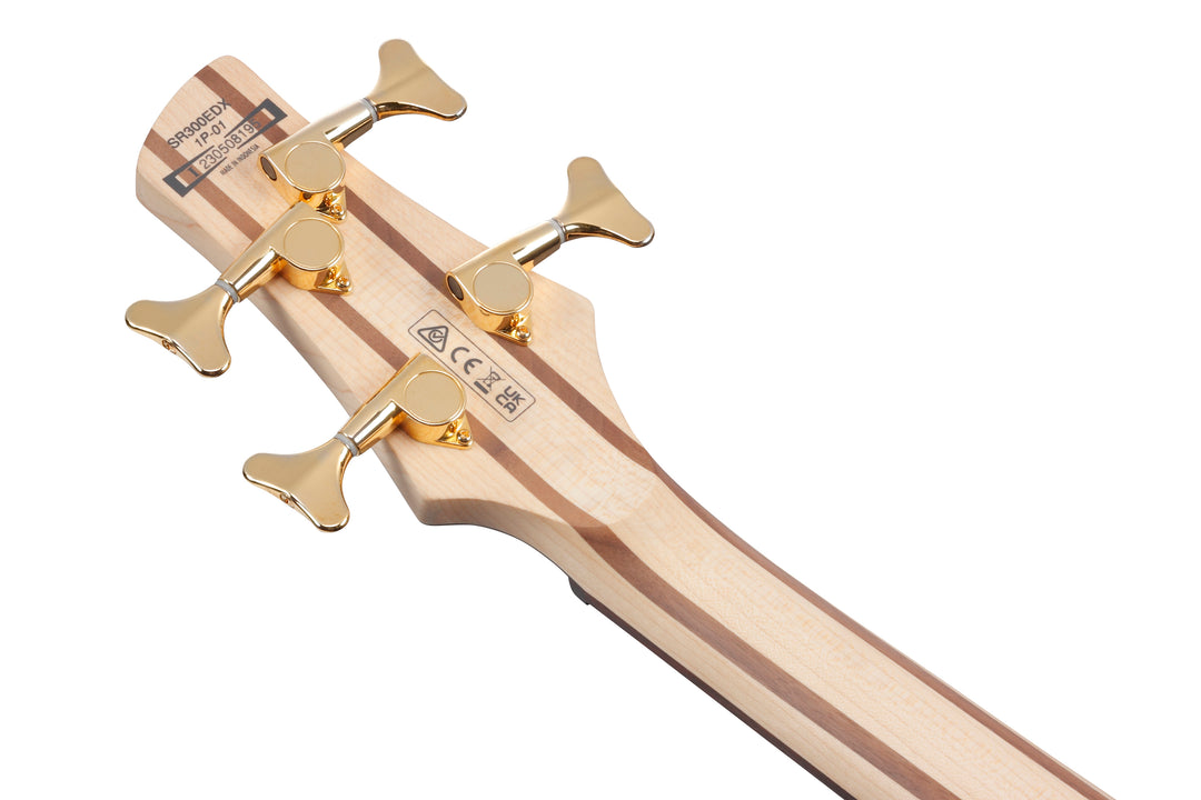 Ibanez SR300EDXCZM Standard Bass Guitar - Cosmic Blue Frozen Matte