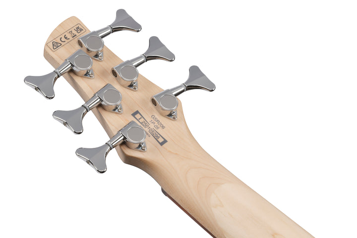 Ibanez GSR206 Gio SR 6 String Electric Bass - Transparent Gray Flat