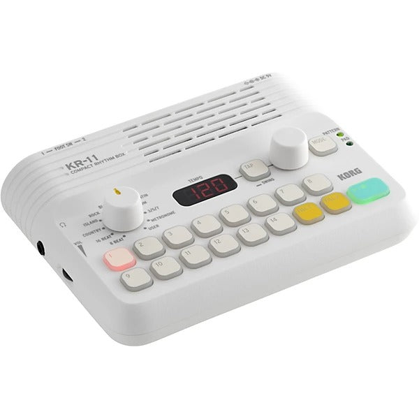 Korg KR-11 Compact Rhythm Box - White