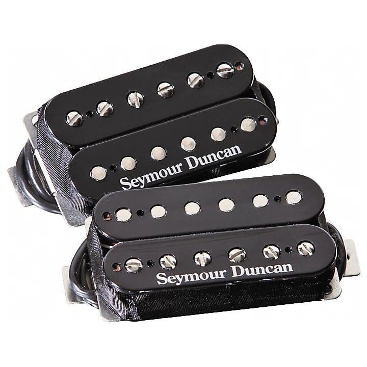 Seymour Duncan Hot Rodded Humbucker Guitar Pickup Set - Black 2