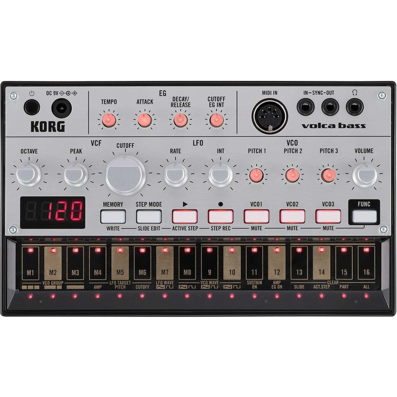 Korg Volca Bass Analog Bass Synth Module and Sequencer