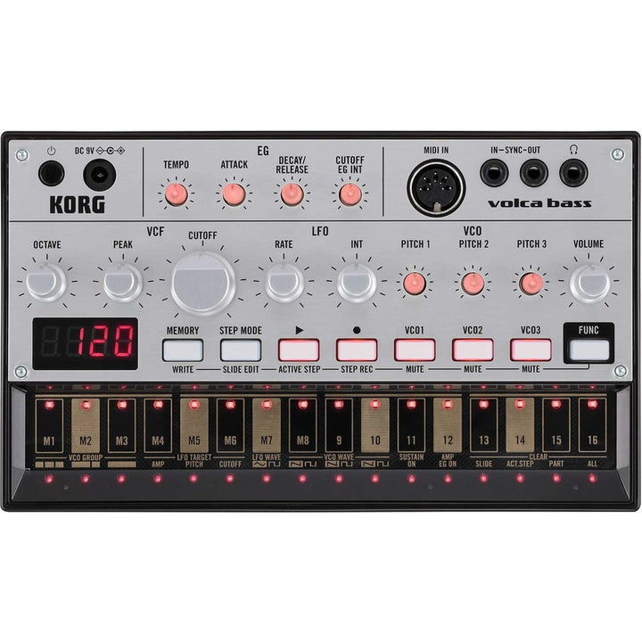 Korg Volca Bass Analog Bass Synth Module and Sequencer