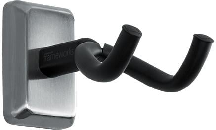 Frameworks GFWGTRHNGRSCH Chrome Wall Mount Guitar Hanger