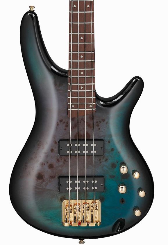 Ibanez SR400EPBDXTSU Electric Bass (Tropical Seafloor Burst) - No Case