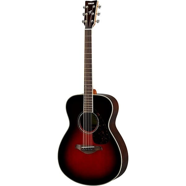 Yamaha FS830TBS Small Body Acoustic Guitar - Tobacco Burst 5