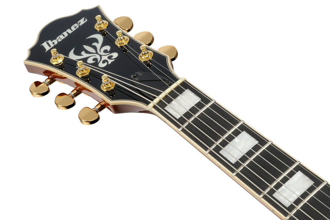 Ibanez AG95MGDA Artcore Expressionist Hollow Body Electric Guitar - Dark Amber 2