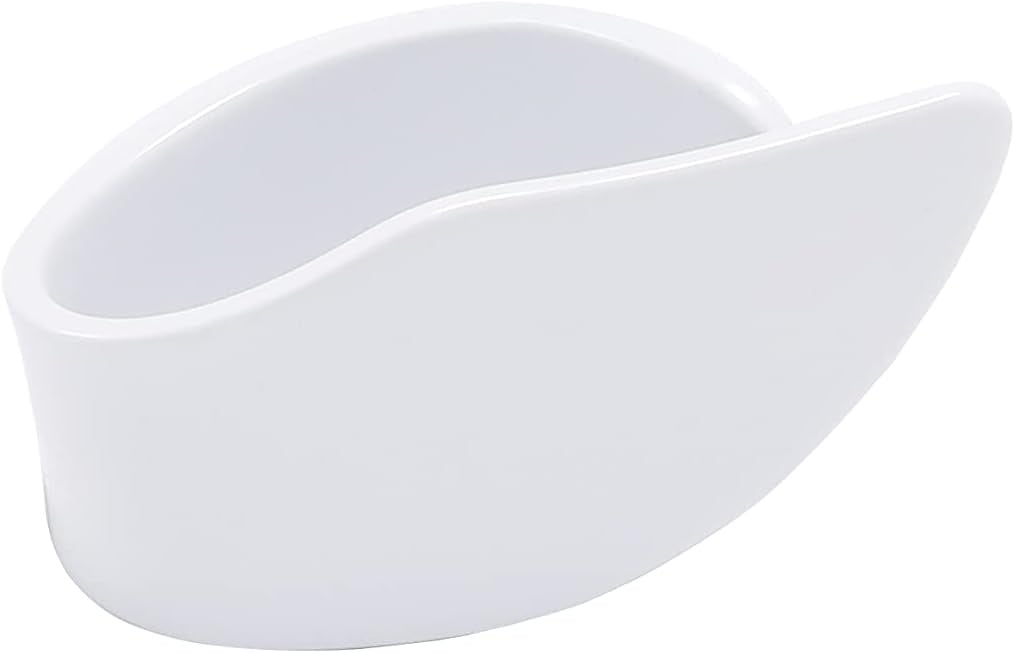 National NP8W-04 Large Celluloid Thumb Picks - White (4 Pack) 3