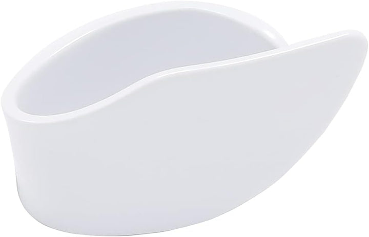National NP8W-04 Large Celluloid Thumb Picks - White (4 Pack) 3