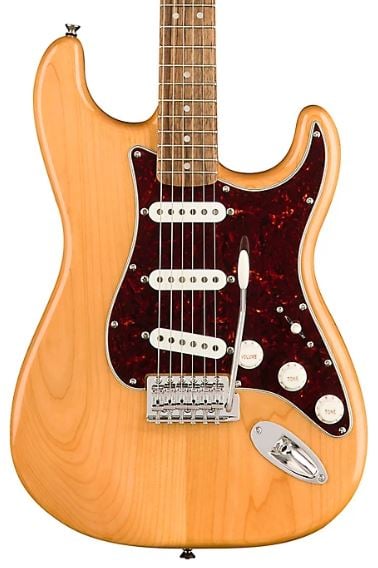 Squier Classic Vibe '70s Stratocaster Electric Guitar (Natural With Laurel Fretboard) - No Case