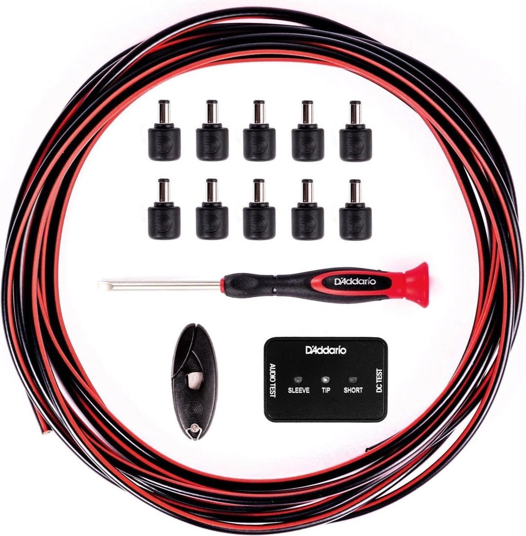 D'Addario PW-PWRKIT-20 DIY Solderless Pedalboard Cable Kit