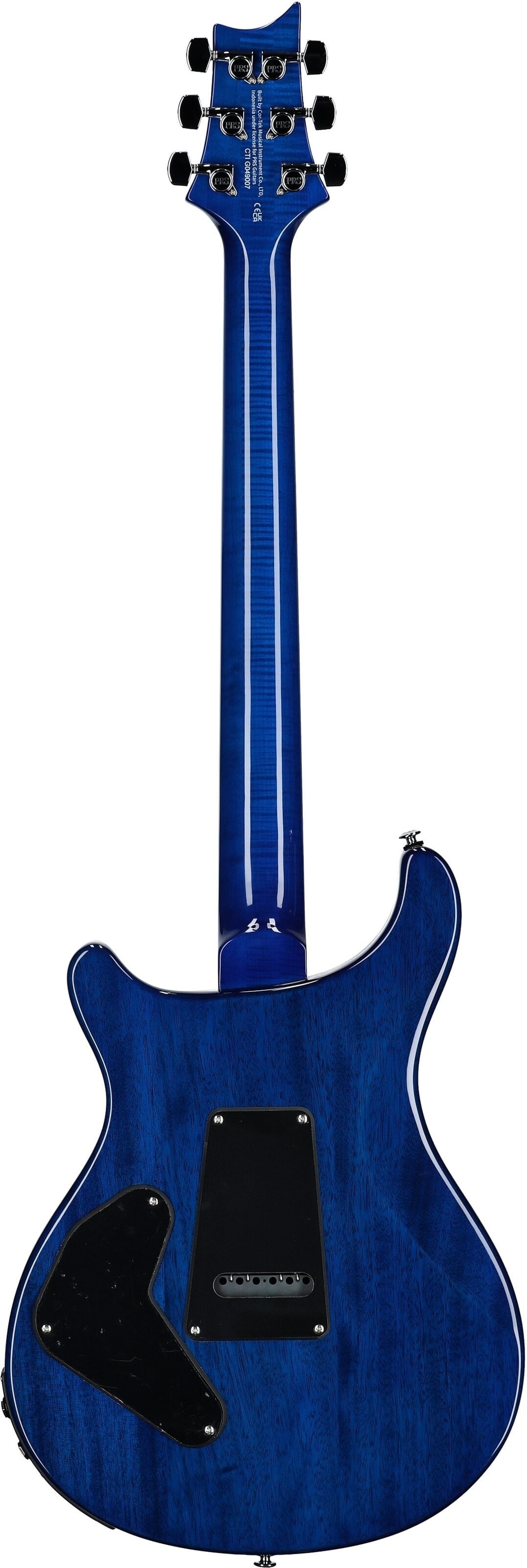 PRS SE Custom 24 Semi-Hollow Piezo Electric Guitar - Lake Blue 5