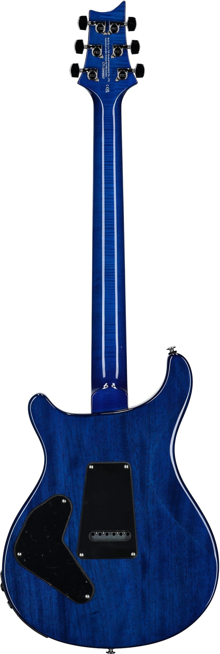 PRS SE Custom 24 Semi-Hollow Piezo Electric Guitar - Lake Blue 5